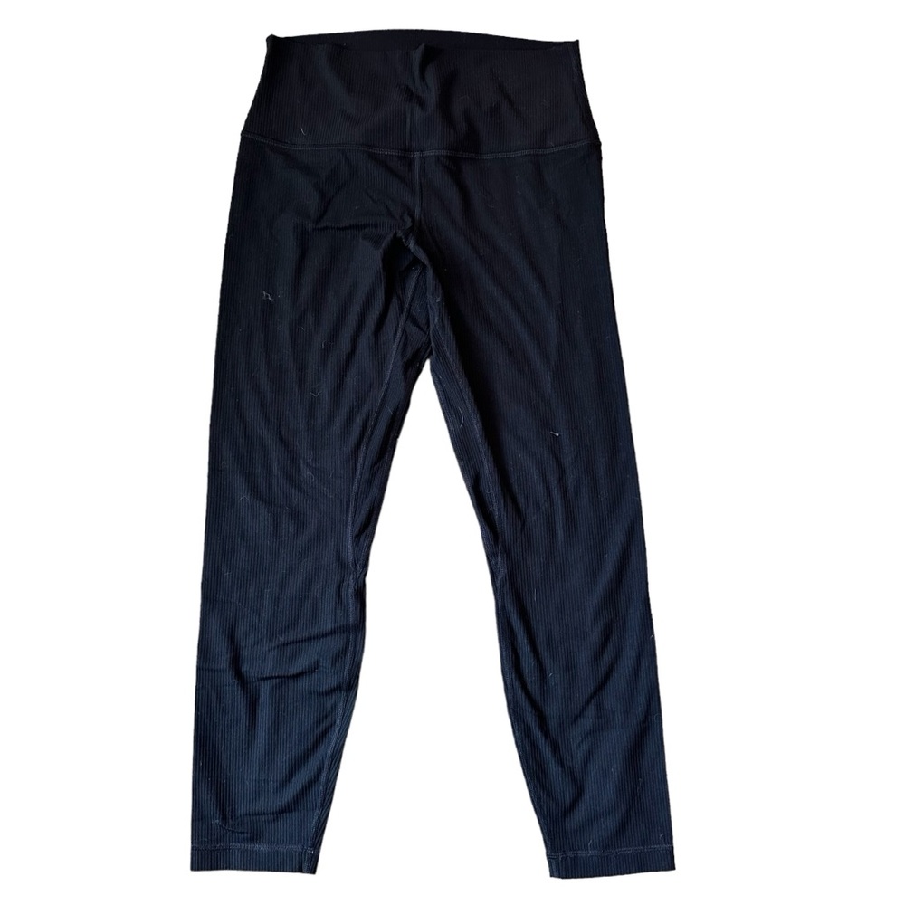 LULULEMON ALIGN High Rise Ribbed Pant 25” - 10 - Picture 3 of 8